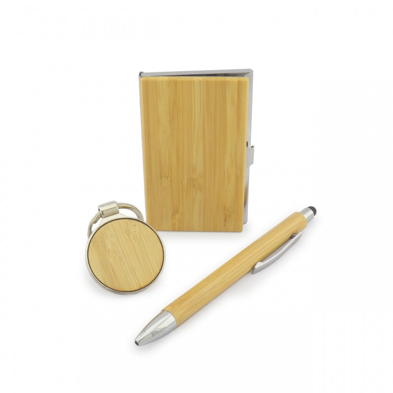 Kit estuche elegante Bambu 2