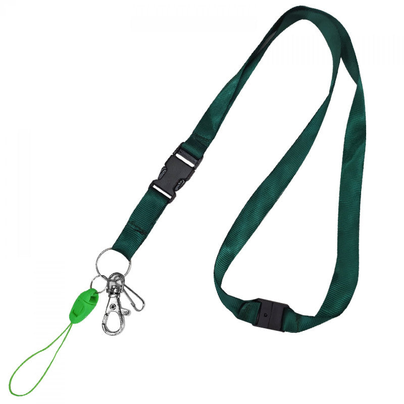 Cinta Porta Carnet Con Botón de Emergencia