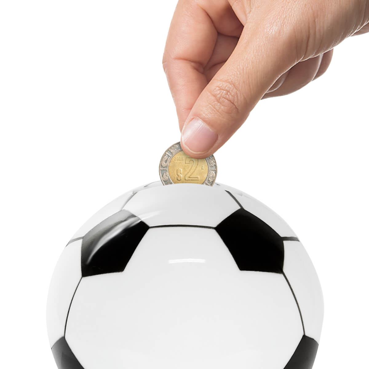 ALCANCIA EN FORMA DE BALON