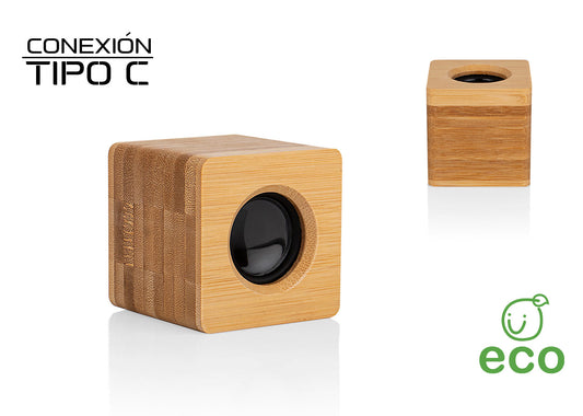 Altavoz Bambú