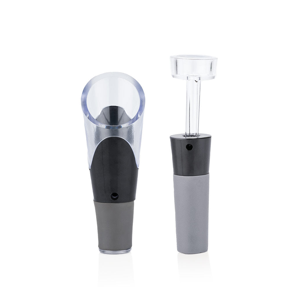 Set Escanciador-Tapón Borgoña