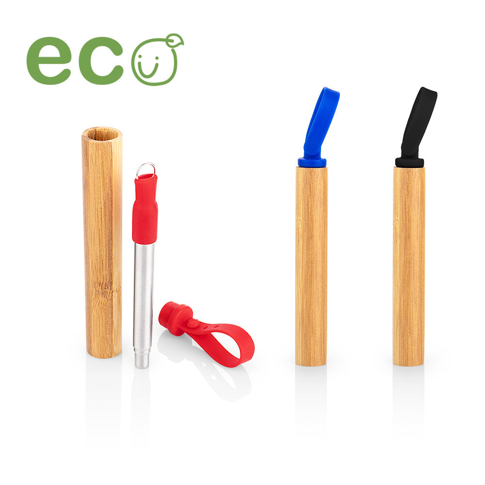 Pitillos Bambú Octopus