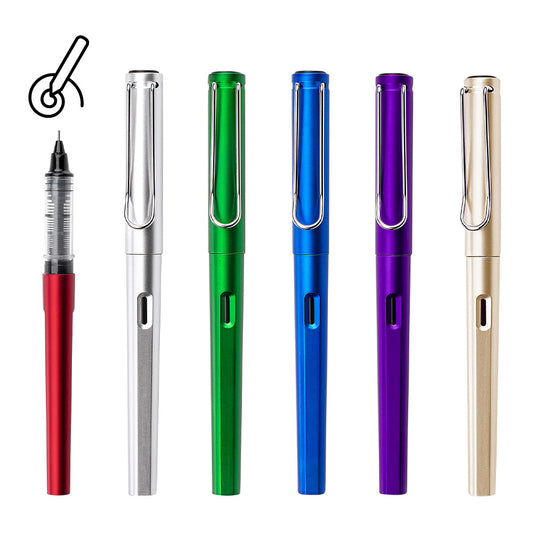 Bolígrafo Roller Santorini Metalizado